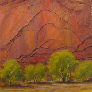 Canyon Patterns, 12" x 12"