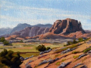 Needles District 2012, 9" x 12"