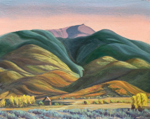 Haystack Mountain, 16" x 20"