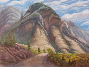 JRR in Ouray, 18" x 24"