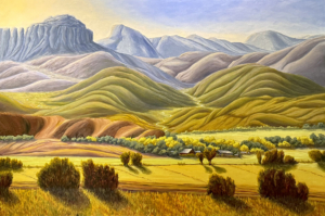 Cimarron Morning, 40" x 60" Cimarron Morning, 40" x 60"